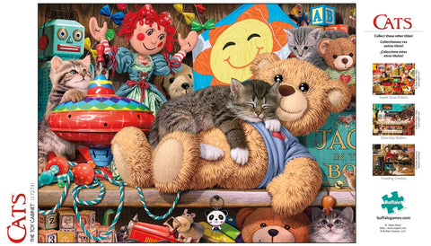 Buffalo Games - Toy Cabinet - 750 Piece Jigsaw Puzzle