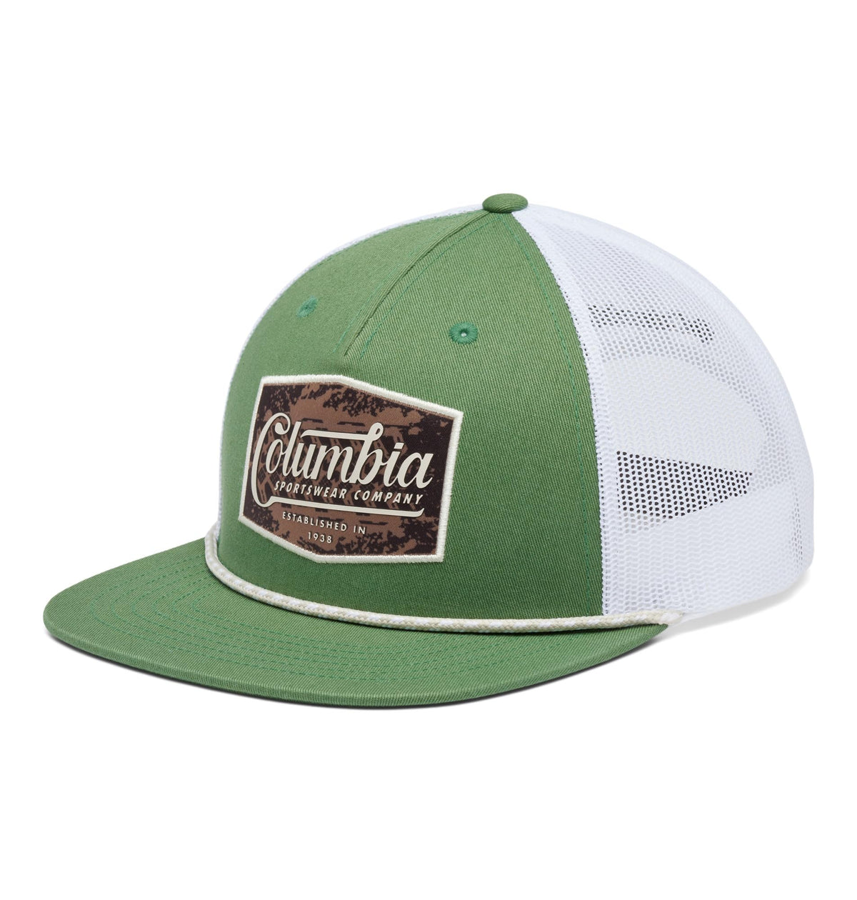 Columbia Unisex Flat Brim Snap Back, Canteen/Landroamer, One Size