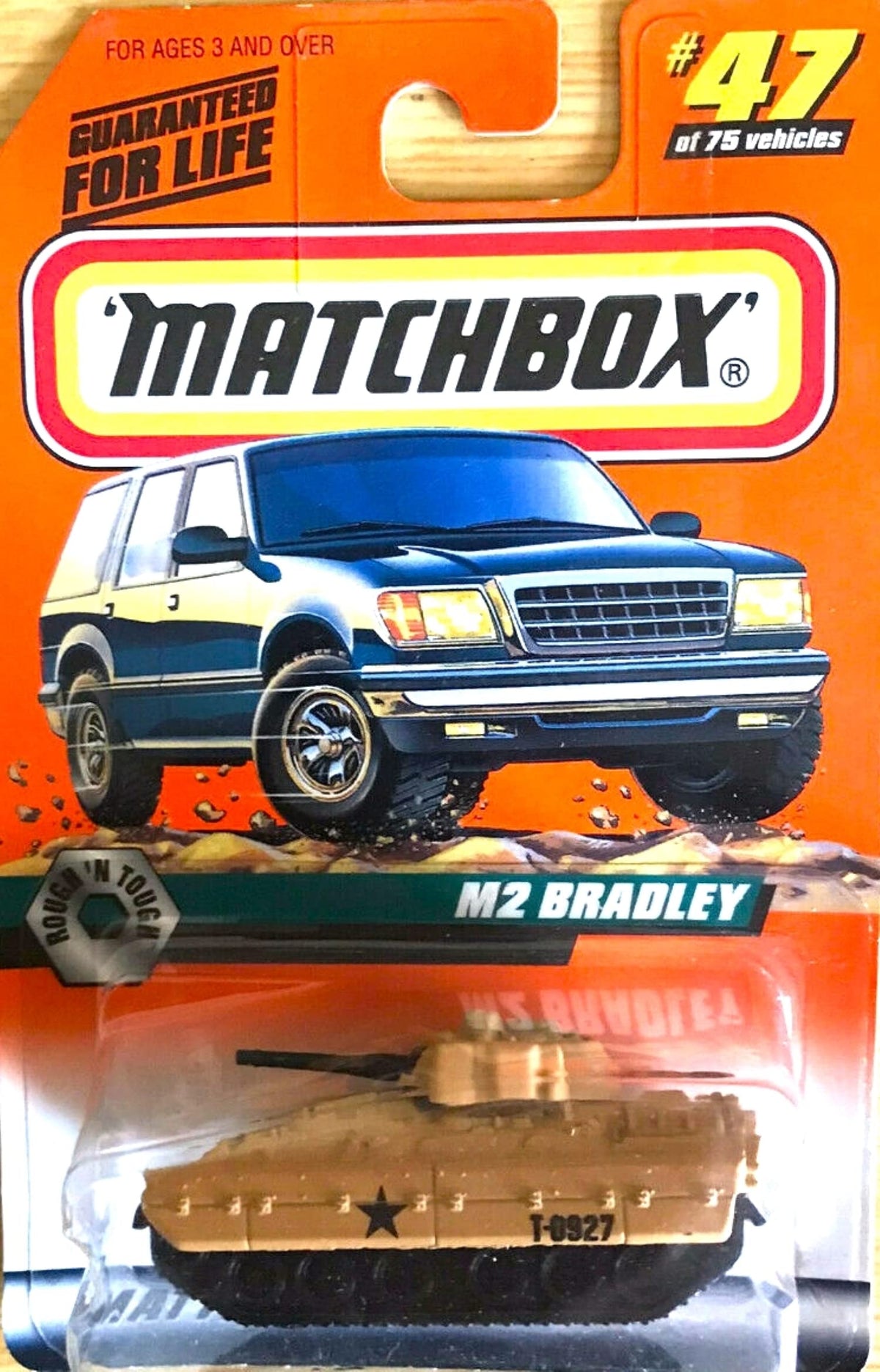 Matchbox 1997 Rough n Tough M2 Bradley Tank Military Marines Army