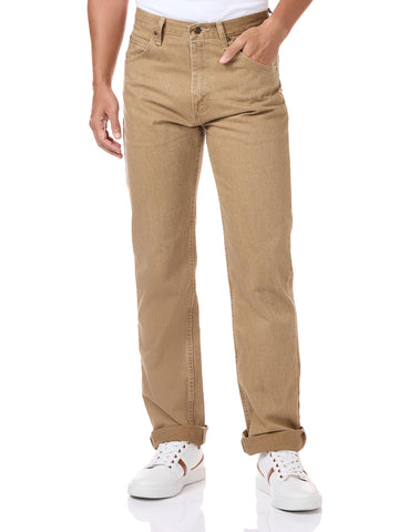 Wrangler Authentics Men's Authentics Classic Regular-fit Jean, Khaki, 40W / 34L