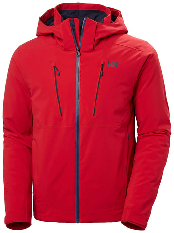 Helly-Hansen Mens Alpha 4.0 Jacket, 162 Red, S