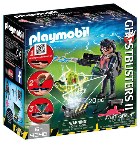 PLAYMOBIL 9346 Ghostbuster Egon Spengler Building Set