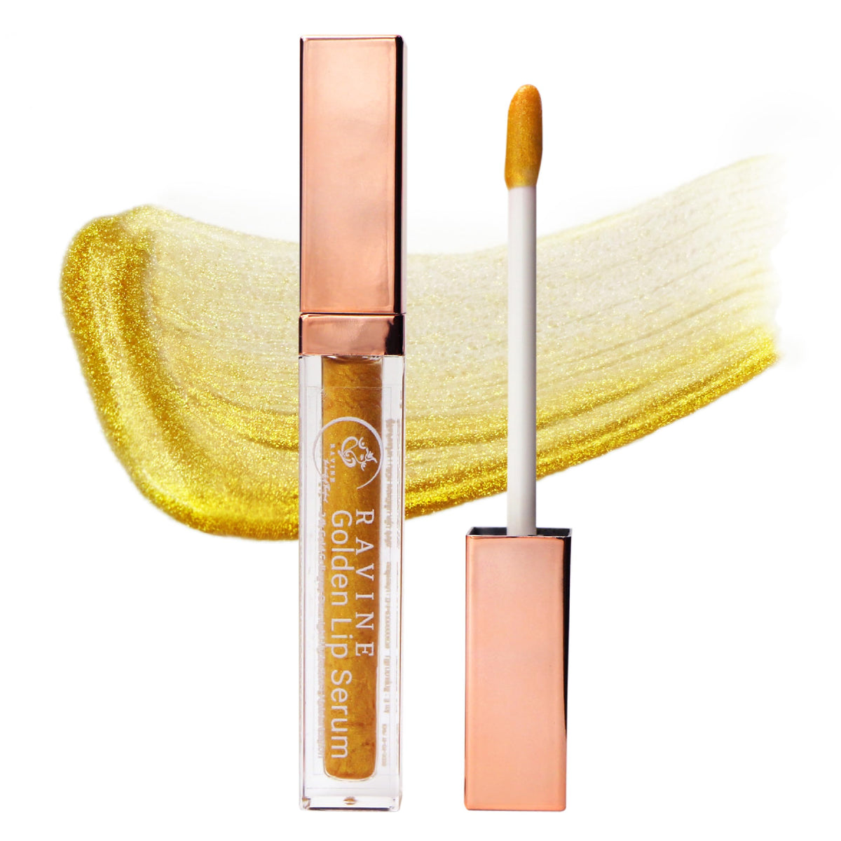 Generic 24k Golden Lip Serum | Hydrating Color-Changing Lip Gloss for Women - Moisturizing Lip Oil with Jojoba & Almond Oil, Vitamin E, for Dry Lips, 3 ml