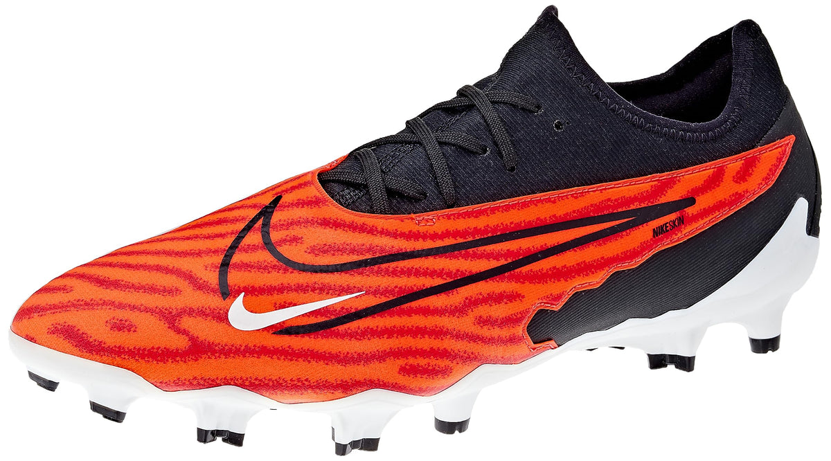NIKE Men's Football Shoe, Bright Crimson Black White, 11