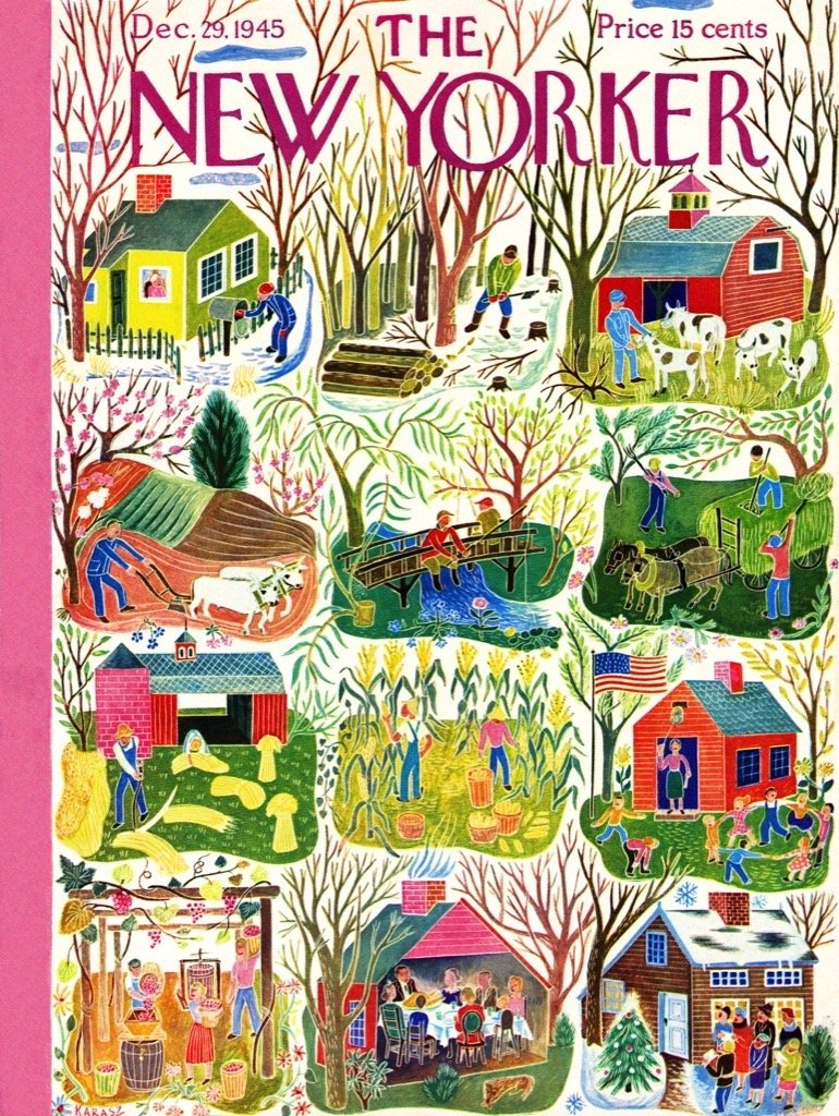 Farm Calendar 1000-Piece Puzzle