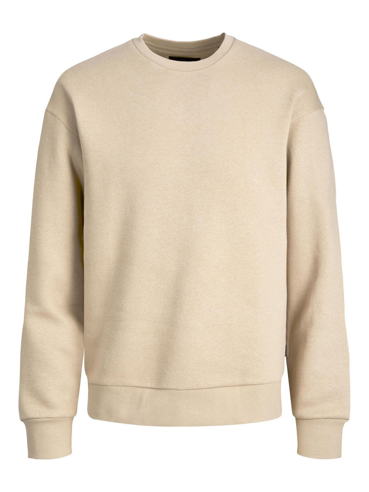 Jack & Jones Men's Jjestar Basic Crew Neck Sweatshirt, Crockery, M UK