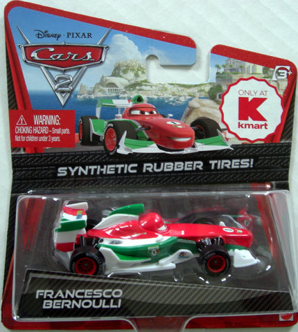 Disney / Pixar CARS 2 Movie Exclusive 155 Die Cast Car with Synthetic Rubber Tires Francesco Bernoulli