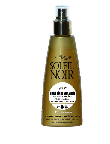 Soleil Noir Dry Vitamined Oil SPF 6 150ml