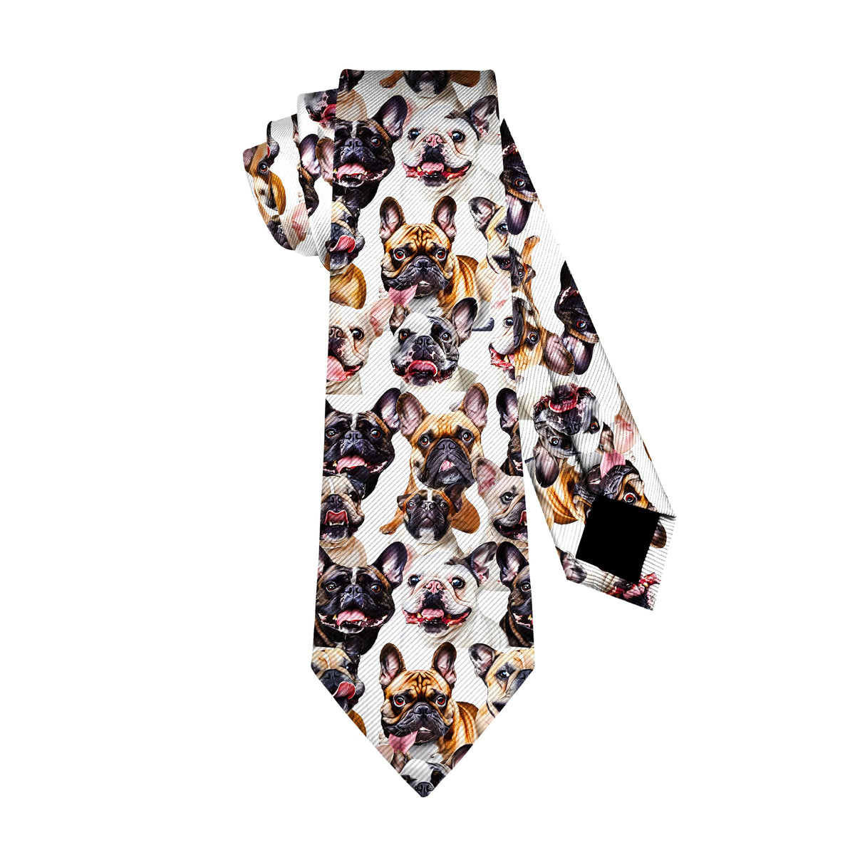 Guhothli Men's Tie Funny Neckties Formal Party Business Neckties Soft Comfortable Ties, Black-4, One size