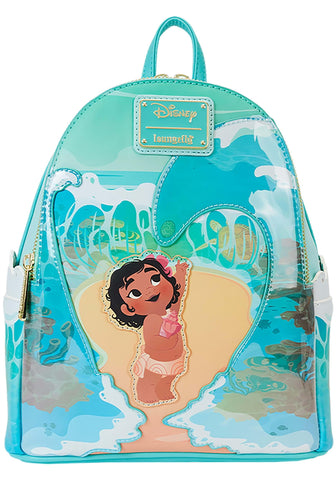 Loungefly Disney Moana Ocean Waves Mini Backpack Disney Standard