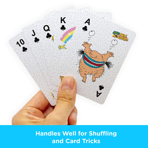 AQUARIUS Nickelodeon Cast Playing Cards - Nickelodeon Cast Themed Deck of Cards for Your Favorite Card Games - Officially Licensed Nickelodeon Merchandise & Collectible Gift