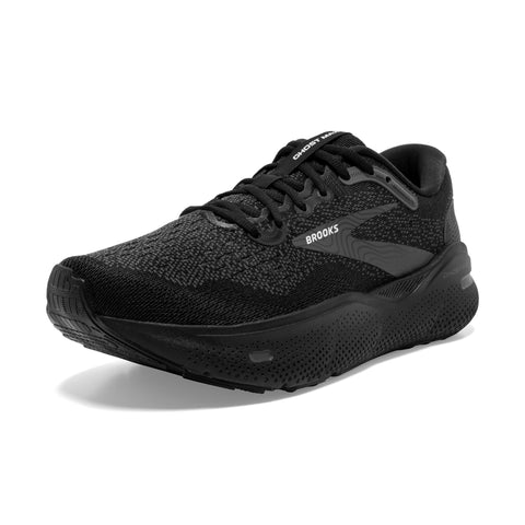 Brooks WomenÃ¢â‚¬â„¢s Ghost Max Cushion Neutral Running & Walking Shoe - Black/Black/Ebony - 7.5 X-Wide