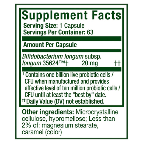 Align Probiotic, Pro Formula, Probiotics for Women and Men, Daily Probiotic Supplement, Helps Soothe Occasional Abdominal Discomfort & Bloating*, #1 Doctor Recommended BrandÃƒÆ’Ã‚Â¢ÃƒÂ¢Ã¢â‚¬Å¡Ã‚Â¬Ãƒâ€šÃ‚Â¡, 63 Capsules
