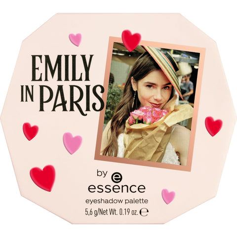 essence | Emily in Paris Eyeshadow Palette | With Highly-Pigmented Shades in Warm Tones | Shimmer & Matte Finish | Pop-Up Eiffel Tower Packaging | Vegan & Cruelty Free