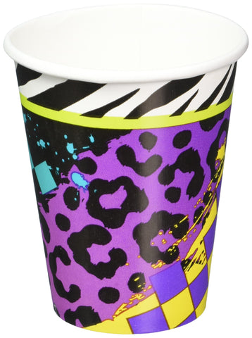 80's Party Cups, 9 oz., 8 Ct.