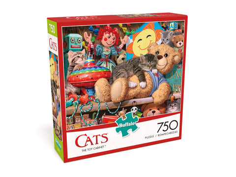 Buffalo Games - Toy Cabinet - 750 Piece Jigsaw Puzzle