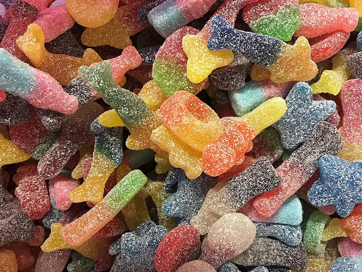 Vegetarian Sour & Fizzy Sweet Assortment (1kg)