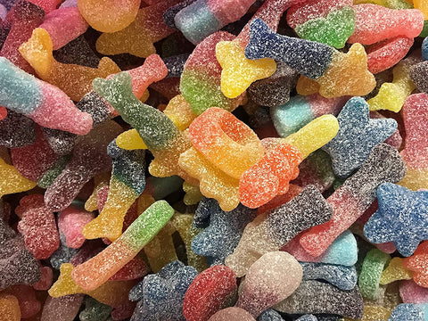 Vegetarian Sour & Fizzy Sweet Assortment (1kg)