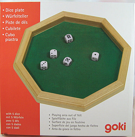 GOKI 56954 Dice Plate, Mixed