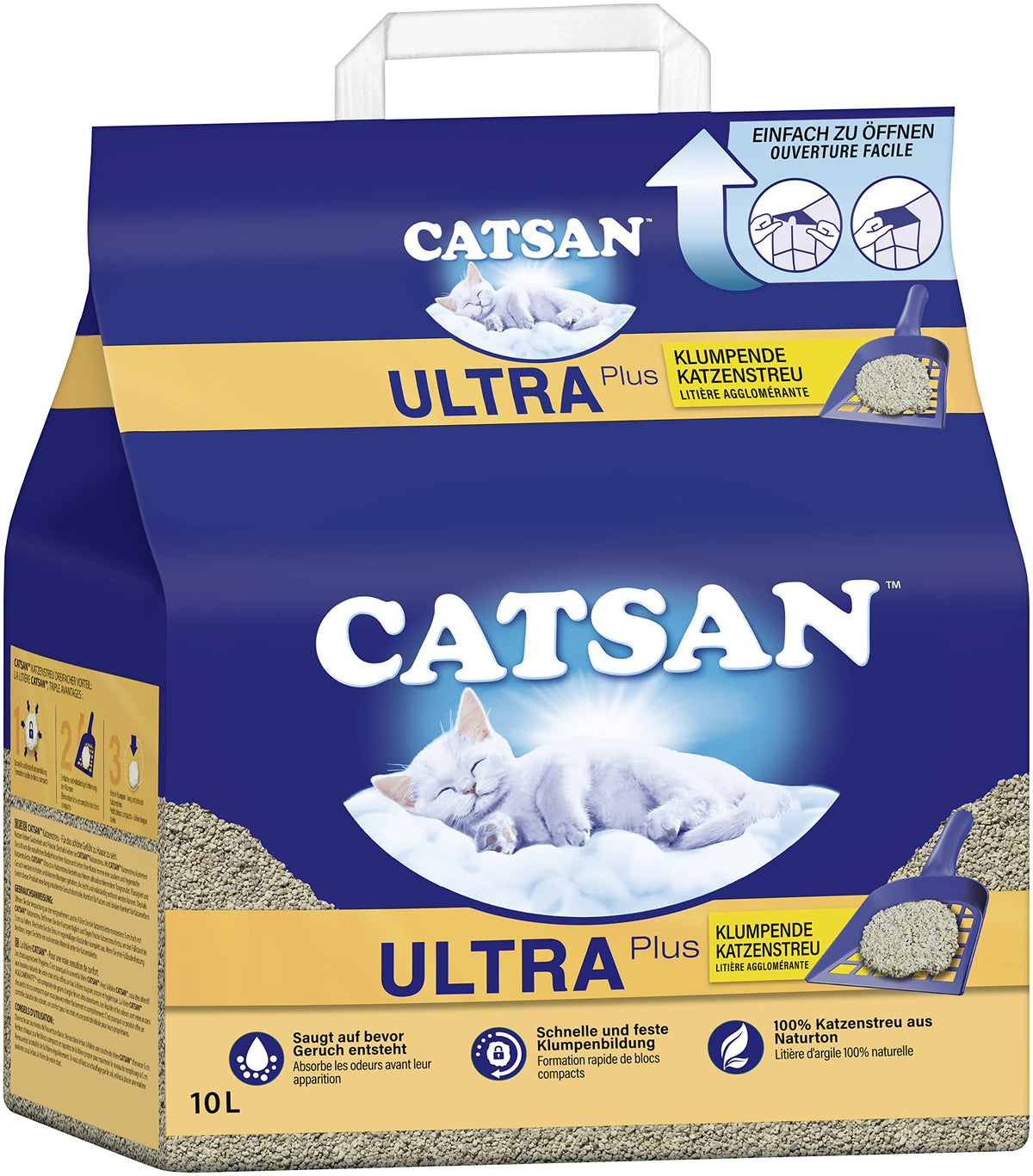 Catsan Ultra Clumping Litter, 10l