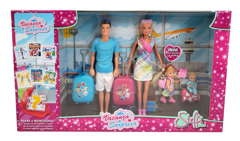 Simba - Steffi Love Surprise Holiday, 105733617AMZ, 3 years, with surprise destination and many accessories