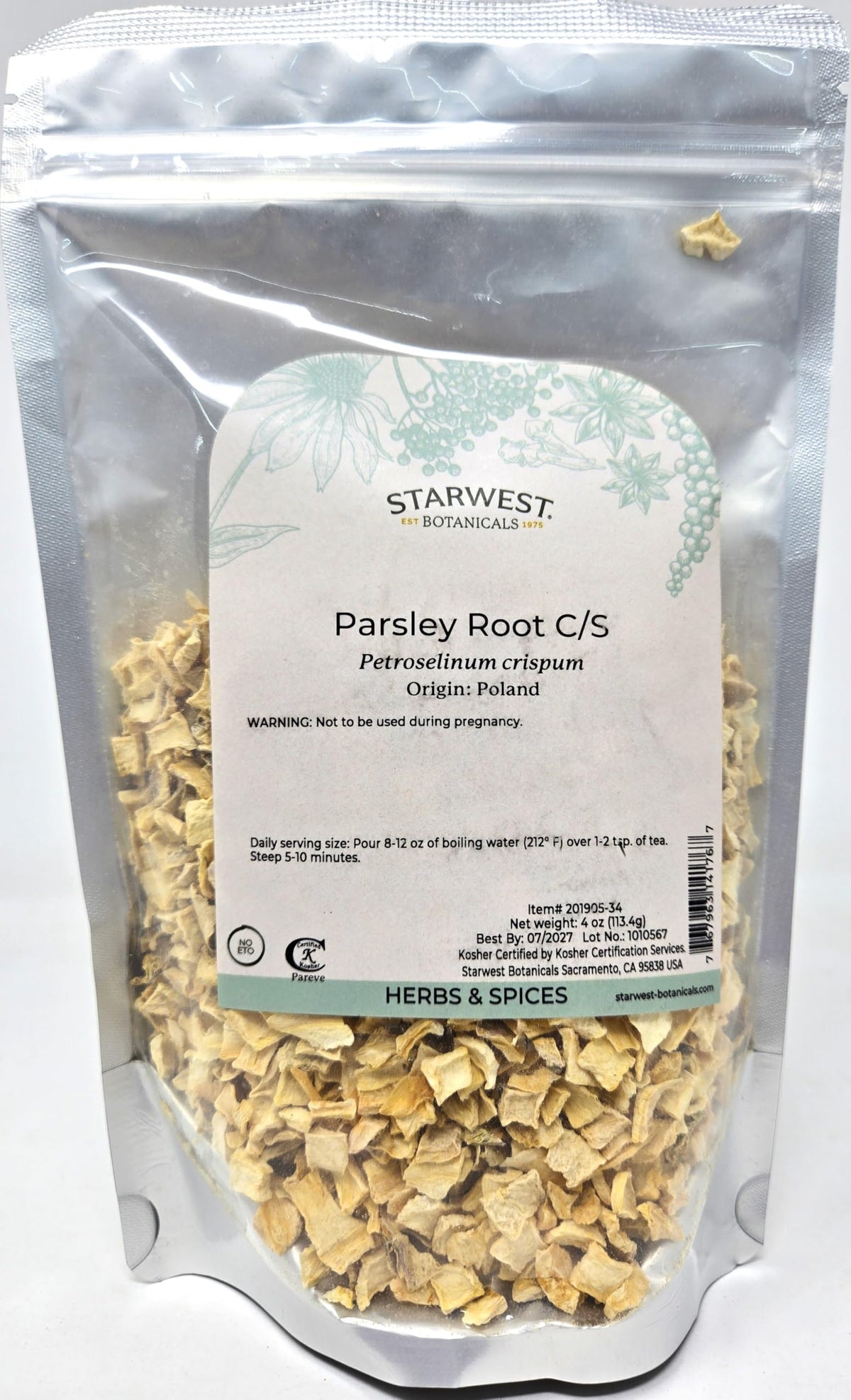 Parsley Root C/S 4 Oz