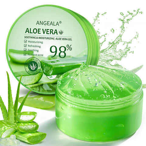 Aero Zen Organic Aloe Vera Gel for Face Made within 12 Hours of Harvest, 98% Pure Aloe Vera Gel for Skin, Scalp, & Hair, Soothing Aloe Face Moisturizer, Multipurpose Skin Care?10oz?
