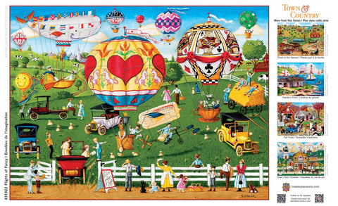 MasterPieces 300 Piece EZ Grip Jigsaw Puzzle - Flights of Fancy - 18"x24"