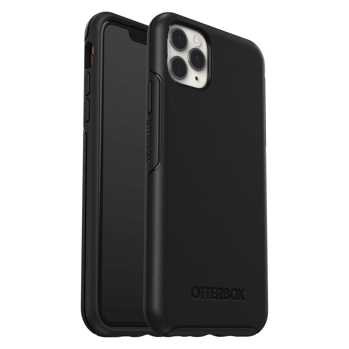 OtterBox Symmetry Clear series protective case for Apple iPhone 11 Pro Max, slim, drop-proof, transparent case, black