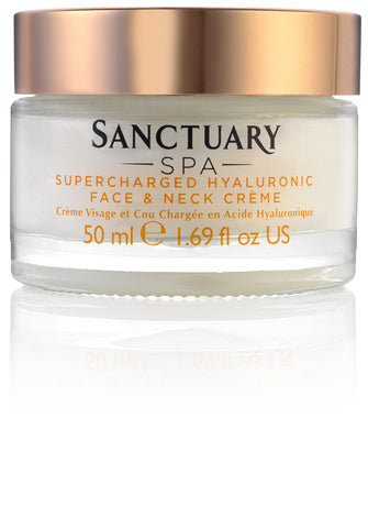 Sanctuary Spa Hyaluronic Face Cream, Supercharged Hyaluronic Face and Neck CrÃ¨me, 50 ml