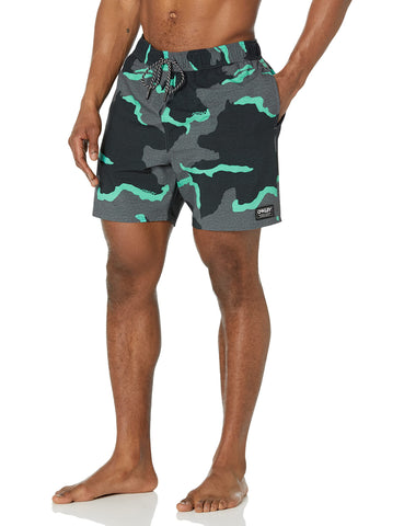 Oakley FOA4044069QRS Retro Camo Rc 18" Beachshort B1B CAMO Black/Mint/Grey S