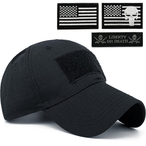 Masktide Camo American Flag Hat Camouflage Hats for Women Black Camo American Flag Hat USA Caps for Men with Flag USA Flag Hat Cap Camo USA Flag Hats for Men Army-Black-BW