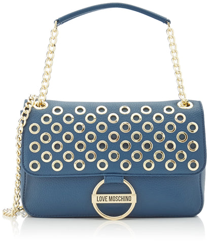 Love Moschino Women's Jc4339pp0fkd0 Shoulder Bag, blue, One size