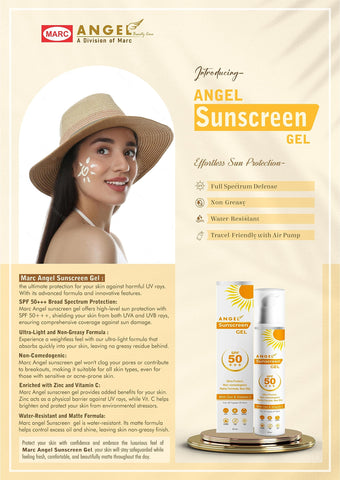 MARC ANGEL Sunscreen for Men & Women - Protect Your Skin with Effective Sun Care (Pack of 1)