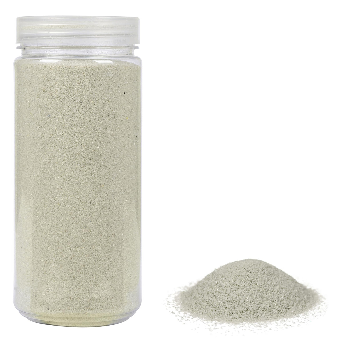 Heku 30330-26 Decorative Coloured Sand 750 g in Resealable Tin, 750g / KÃ¶rnung 0,1mm, Natural gram