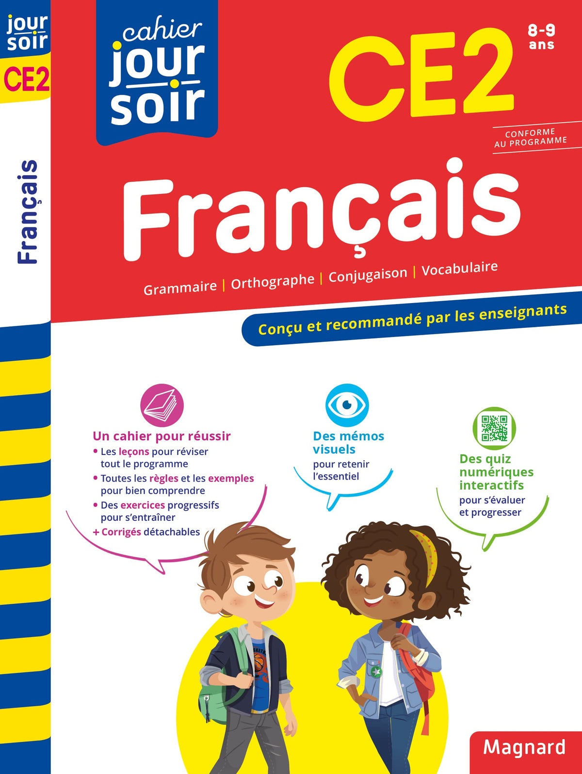 FranÃ§ais CE2 - Cahier Jour Soir: ConÃ§u et recommandÃ© par les enseignants