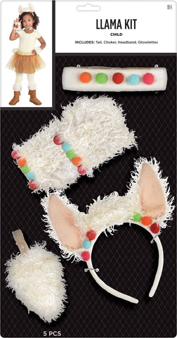 Kids Llama Accessory Kit- 4 pcs.