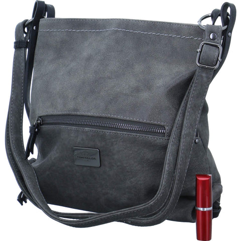 TOM TAILOR Elin Women's Crossbody Bag, gray, 28,5x9x26, 002714
