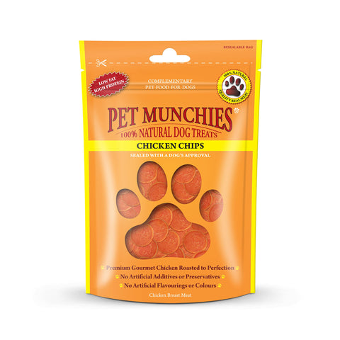Pet Munchies Chicken Chips Dog Treat (100g)