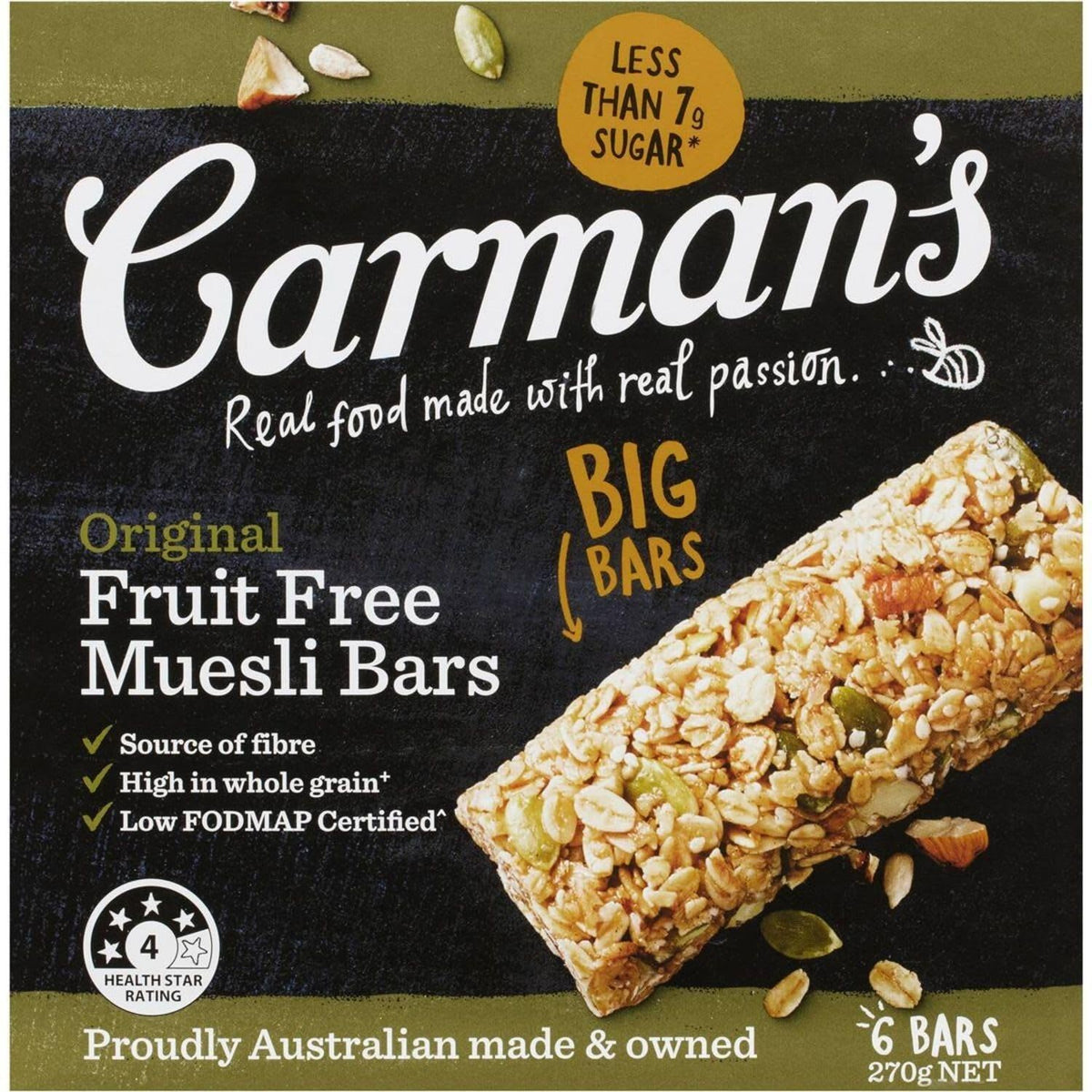 Carmans Original Fruit Free 270g