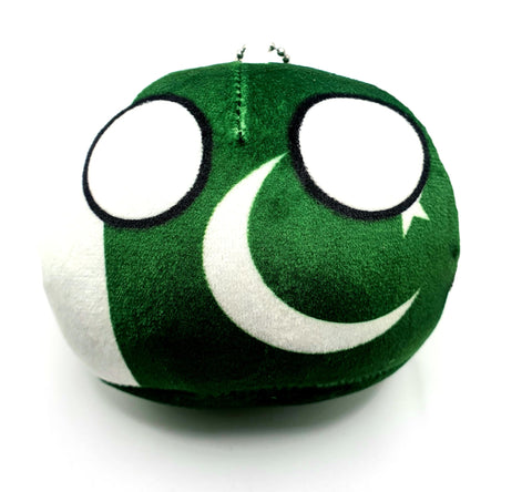 Pakistan 10cm Countryballs Country Ball Cute Pakistani Flag Cuddly Meme Ball Toy Gift