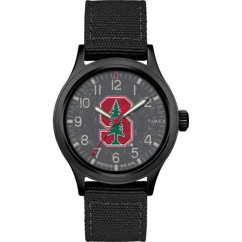 Timex Tribute Men's Collegiate Scout 40mm Watch - Stanford Cardinal with Black Fabric Strap