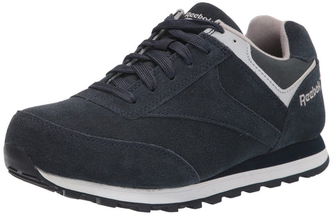 Reebok mens Leelap Work Safety Toe Industrial Construction Shoe, Navy Blue, 8 US