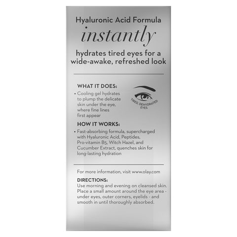 Olay Eyes Deep Hydrating Eye Gel with Hyaluronic Acid, 0.5 fl oz