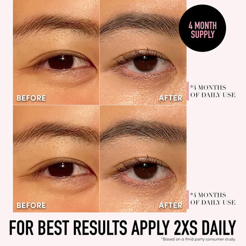Glamnetic Full Volume Brow Enhancing Serum | Strengthens & Conditions | Infused with Custom Blend of Vitamins and Performance Based Ingredients | 0.1 fl oz