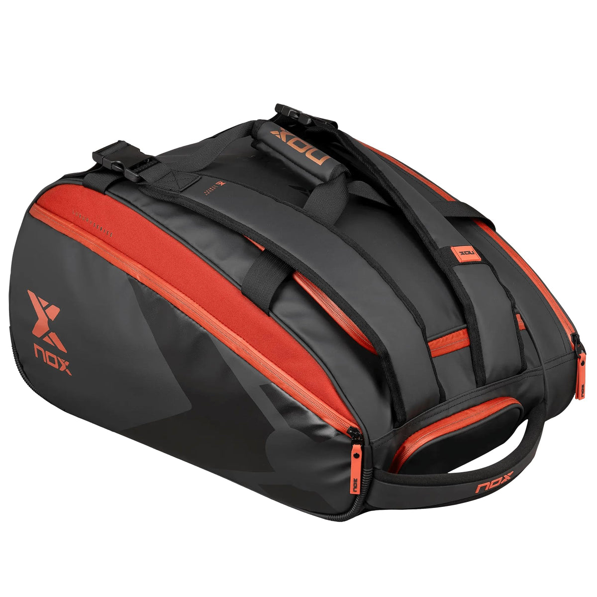 NOX Luxury Open Series Black/Red Racket Bag