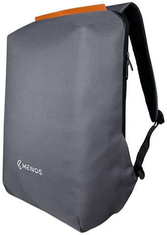 Menos 20L Business & Travel Carry-on Backpack - Water-Resistant Recycled Plastic Material, 17-inch Laptop Sleeve, USB Charging Port