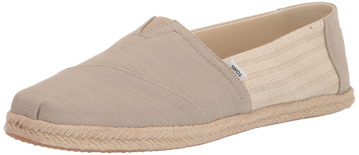 TOMS Women's Alpargata Rope Loafer Flat, Oxford Tan, 6.5