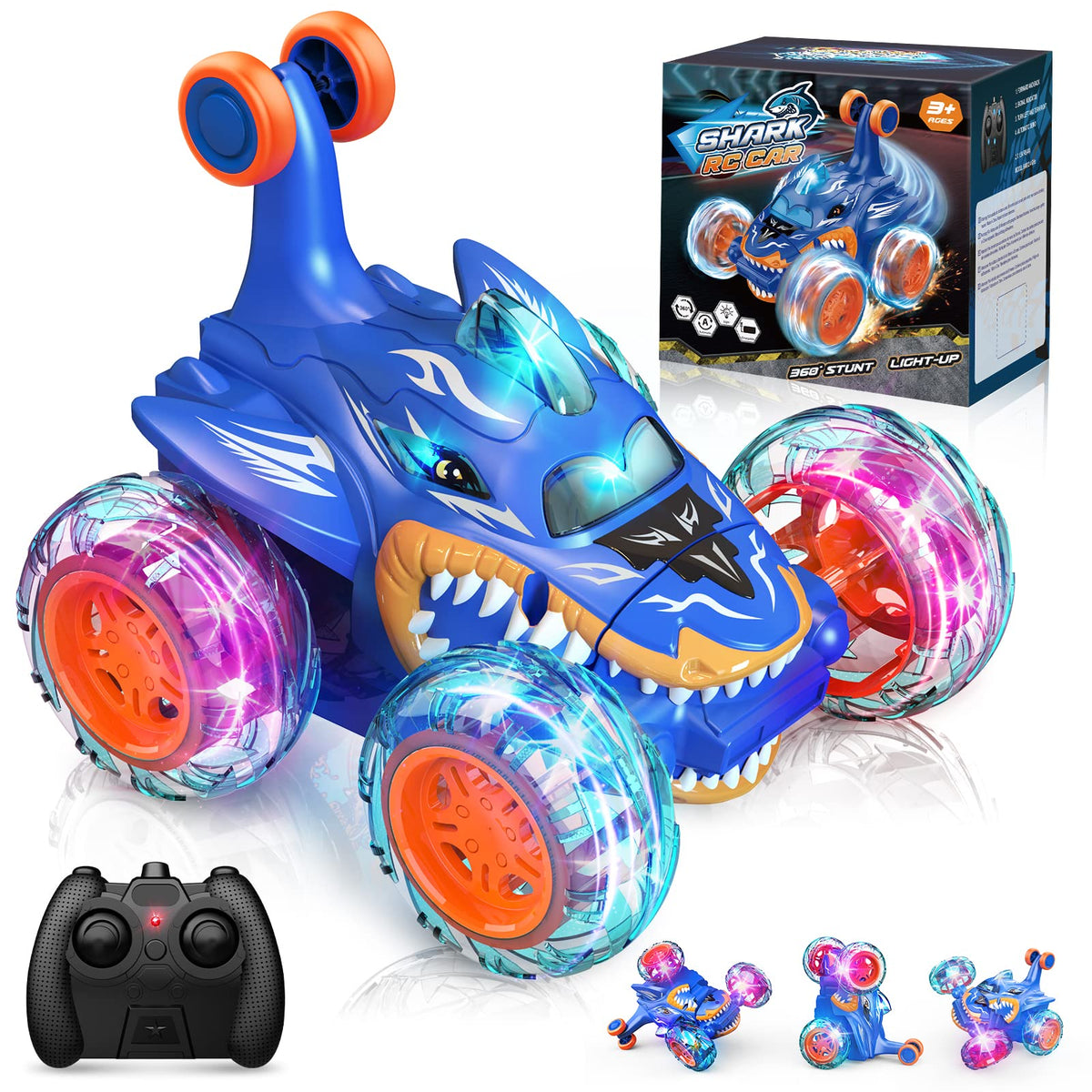Dislocati Remote Control Cars, RC Car Toys for 3-12 Year old Boys Monster Truck Toys Boys Toys Age 5 6 7 Christmas Xmas Gifts for 3-10 Year Old Boys Girls Kids Toys Age 4 5 6 Boys Birthday Gifts