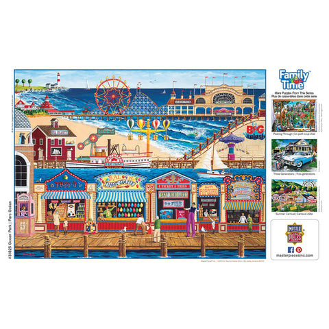 MasterPieces 400 Piece Jigsaw Puzzle For Adults, Family, Or Youth - Ocean Park - 18"x24"